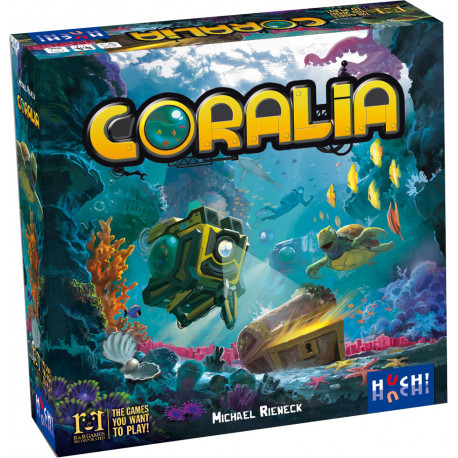 Boîte du jeu de société Coralia Boîte du jeu de société Coralia