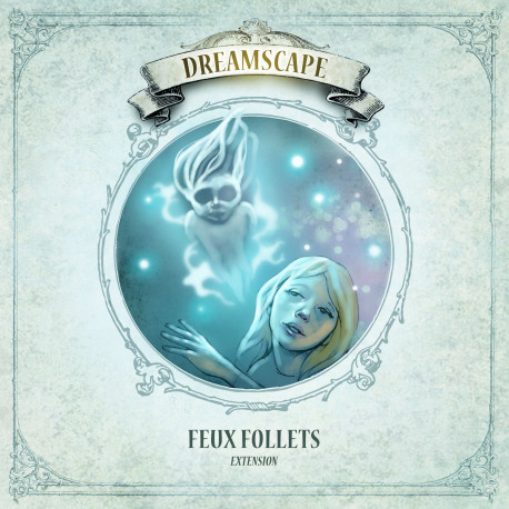 Boîte du jeu de société Dreamscape - Feux Follets Boîte du jeu de société Dreamscape - Feux Follets