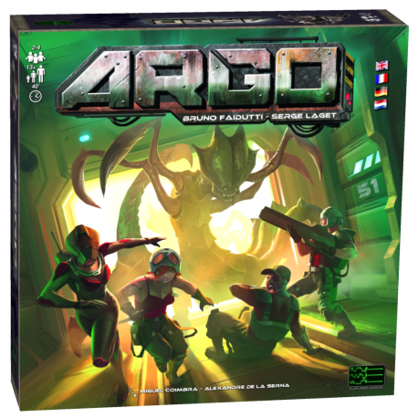 Boîte du jeu de société Argo Boîte du jeu de société Argo