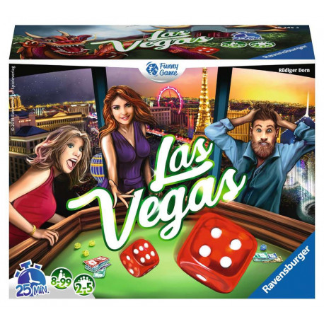 Boîte du jeu de société Las Vegas version Funny Game Boîte du jeu de société Las Vegas version Funny Game