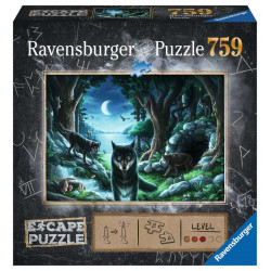 Boîte du jeu de société Escape puzzle - Histoires de loups