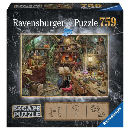 Boîte du jeu de société Escape puzzle - Cuisine de sorcière Boîte du jeu de société Escape puzzle - Cuisine de sorcière