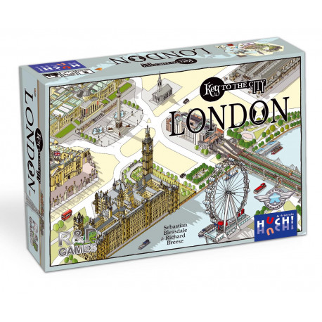 Boîte du jeu de société Key to the City - London Boîte du jeu de société Key to the City - London