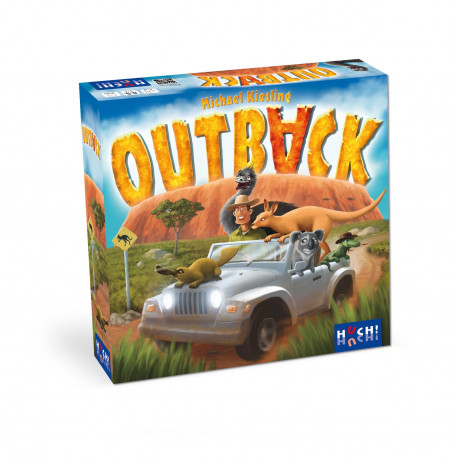 Boîte du jeu de société Outback Boîte du jeu de société Outback
