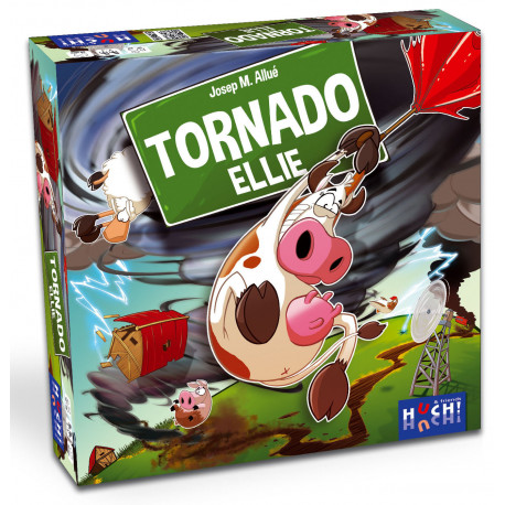 Boîte du jeu de société Tornado Ellie Boîte du jeu de société Tornado Ellie