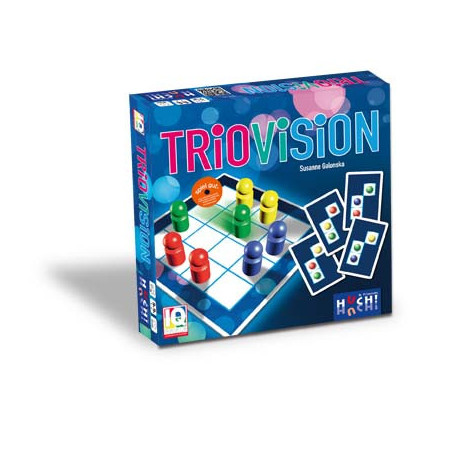 Boîte du jeu de société Triovision Boîte du jeu de société Triovision