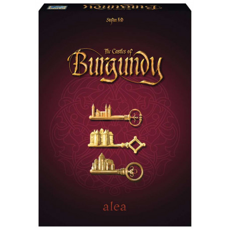 Boîte du jeu de société Les Châteaux de Bourgogne Boîte du jeu de société Les Châteaux de Bourgogne