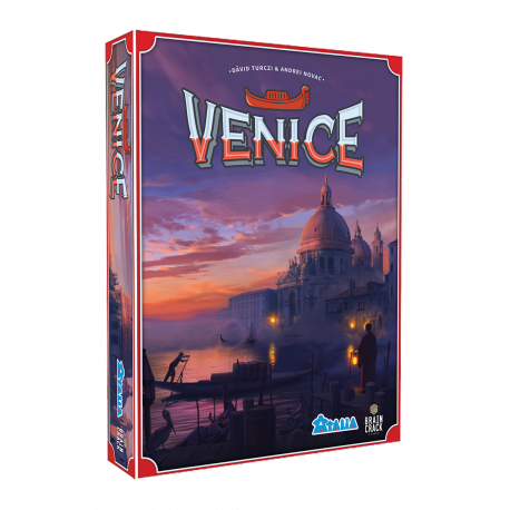 Boîte du jeu de société Venice Boîte du jeu de société Venice
