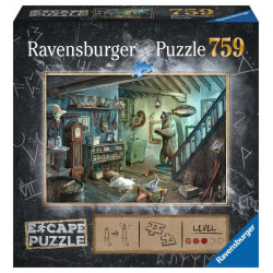 Boîte du jeu de société Escape puzzle - La Cave de la Terreur