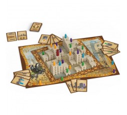 Le matériel du jeu de société Torres