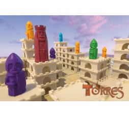 Boîte du jeu de société Torres