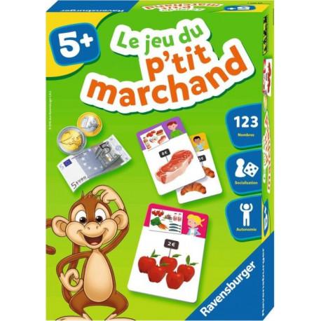 Boîte du jeu de société Le Jeu Du P'tit Marchand