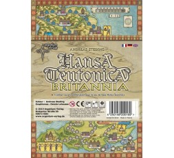 Boîte du jeu de société Hansa Teutonica Britannia