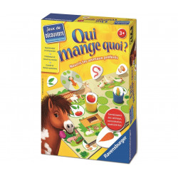 Boîte du jeu de société Qui Mange Quoi