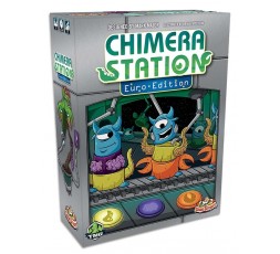 Boîte du jeu de société Chimera Station