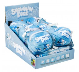Boîte du jeu de société Snowman Dice (Présentoir de 12 unités)
