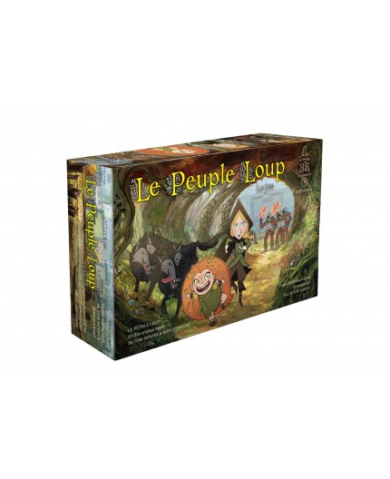 Boîte du jeu de société Le Peuple Loup