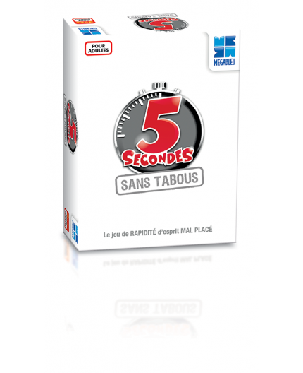 La boite du jeu de société 5 Secondes Sans Tabous La boite du jeu de société 5 Secondes Sans Tabous