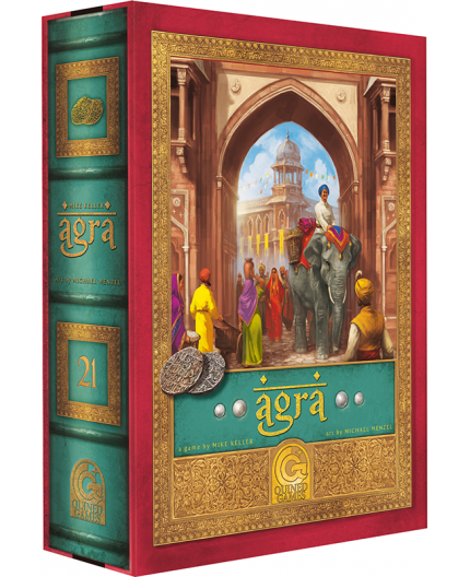 La boîte du jeu de société Agra