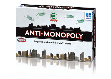 La boîte du jeu de société Anti Monopoly