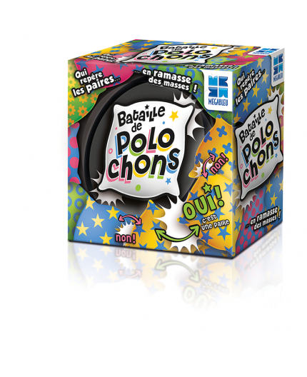 La boîte du jeu de société Bataille de Polochons La boîte du jeu de société Bataille de Polochons