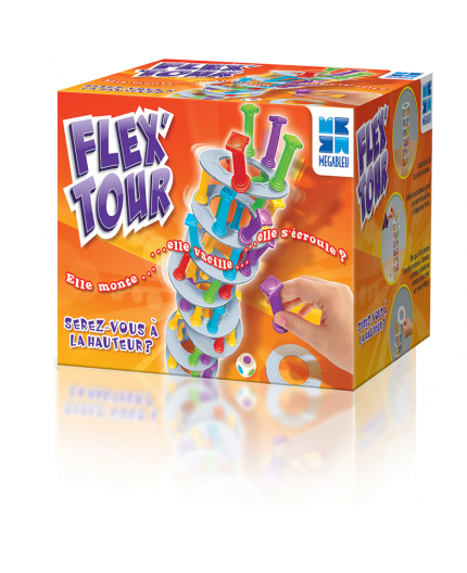 La petite boîte du jeu de société Flex Tour