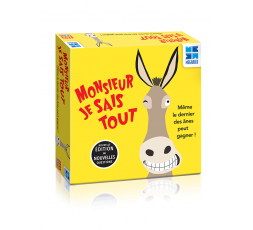 La boîte du jeu de société Monsieur Je Sais Tout