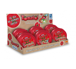 Le Présentoir de 6 boîtes du jeu de société Tomato