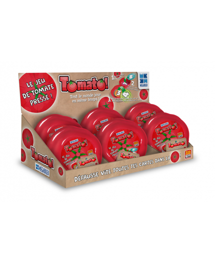 Le Présentoir de 6 boîtes du jeu de société Tomato Le Présentoir de 6 boîtes du jeu de société Tomato