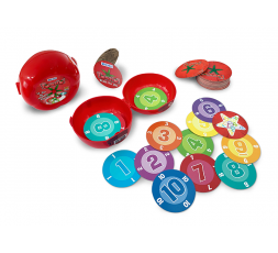 La boîte et le matériel du jeu de société Tomato