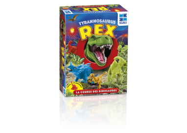 La boîte du jeu de société Tyrannosaure Rex