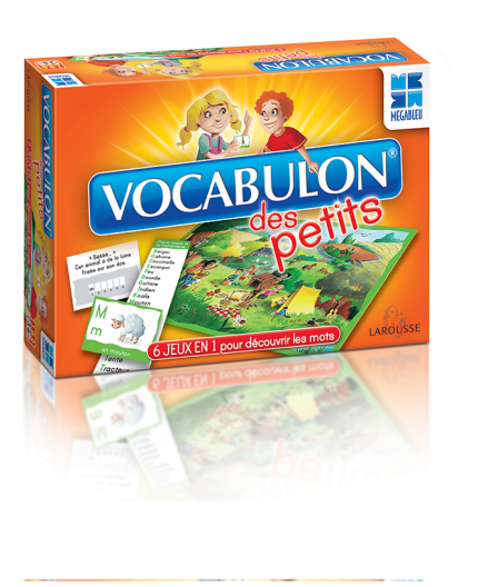 La boîte du jeu de société Vocabulon des Petits La boîte du jeu de société Vocabulon des Petits