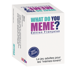 La boîte du jeu de société What Do You Meme ?