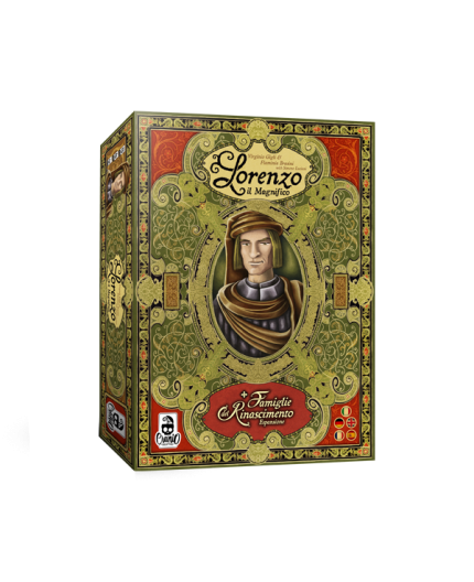 La boite du jeu de société Lorenzo le Magnifique, l'intégrale La boite du jeu de société Lorenzo le Magnifique, l'intégrale