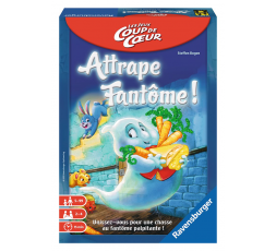 La boite du jeu de société Attrape fantôme ! Version coup de cœur