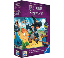 La boite du jeu de société Broom Service