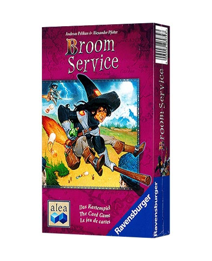 La boite du jeu de société Broom Service Le Jeu de Cartes La boite du jeu de société Broom Service Le Jeu de Cartes