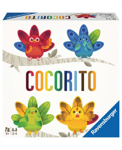 La boite du jeu de société Cocorito La boite du jeu de société Cocorito