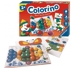 La boite du jeu Colorino avec le matériel