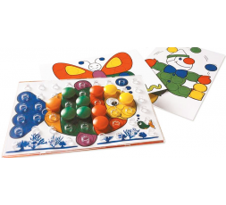 Le matériel du jeu Colorino
