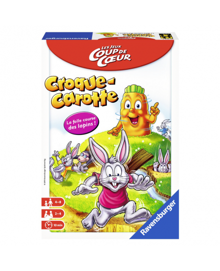 La boite du jeu de société Croque Carotte Version coup de cœur La boite du jeu de société Croque Carotte Version coup de cœur