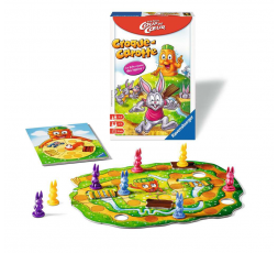 La boite du jeu Croque Carotte Version coup de cœur avec le matériel