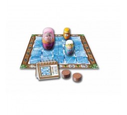 Le matériel du jeu de société Babushka