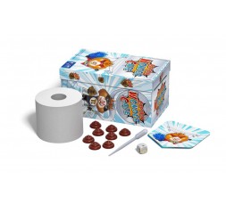 La boite du jeu de société Capt'ain Wonder Cape avec le matériel