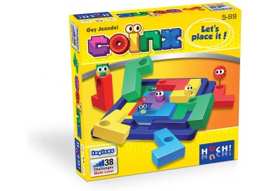 La boite du jeu de société Coïnx