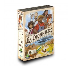 La boite du jeu de société Les Pionniers