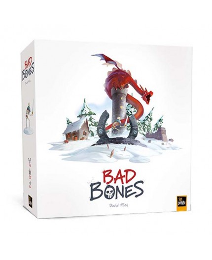La boite du jeu de société Bad Bones La boite du jeu de société Bad Bones