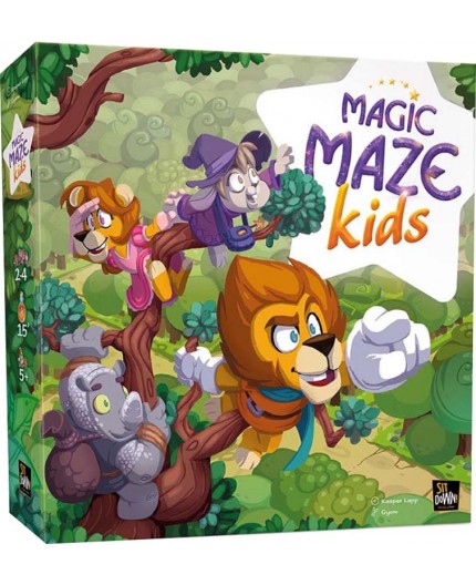 La boite du jeu de société Magic Maze Kids La boite du jeu de société Magic Maze Kids