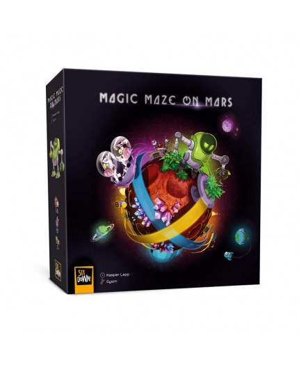 La boite du jeu de société Magic Maze on Mars La boite du jeu de société Magic Maze on Mars