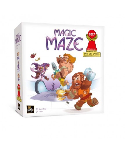 La boite du jeu de société Magic Maze La boite du jeu de société Magic Maze